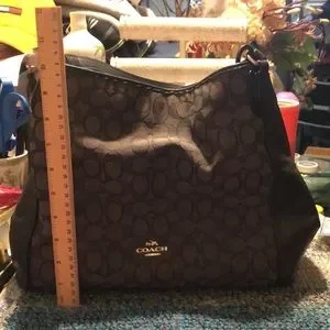 Coach | Bags | Coach Black And Grey Purse | Poshmark